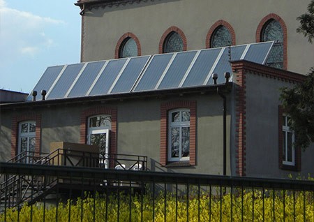 Instalacja solarna w domu pomocy