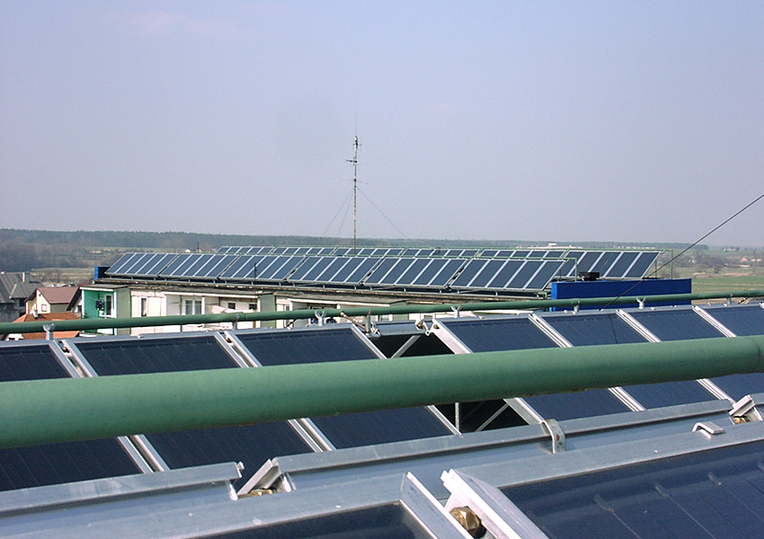 Instalacje solarne w budynkach zamieszkania zbiorowego